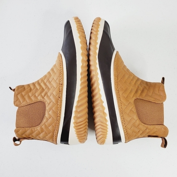 Jambu JBU Paisley Waterproof Boots Size 9 Pull-on Leather Rubber Ankle Booties - Picture 7 of 14